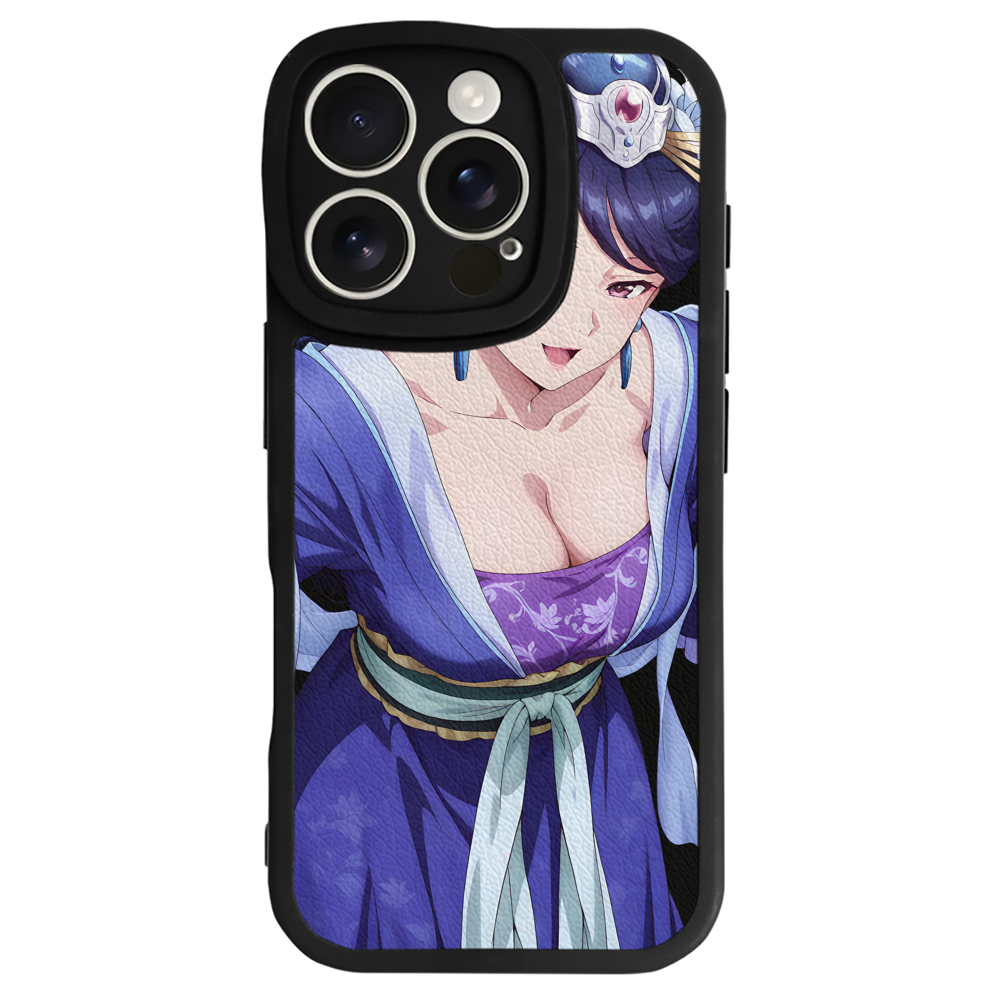 （画像用） 薬屋のひとりごと The Apothecary Diaries 【iPhone 16シリーズ対応】シリコンスマホケース（レザー調） 材質：シリコン